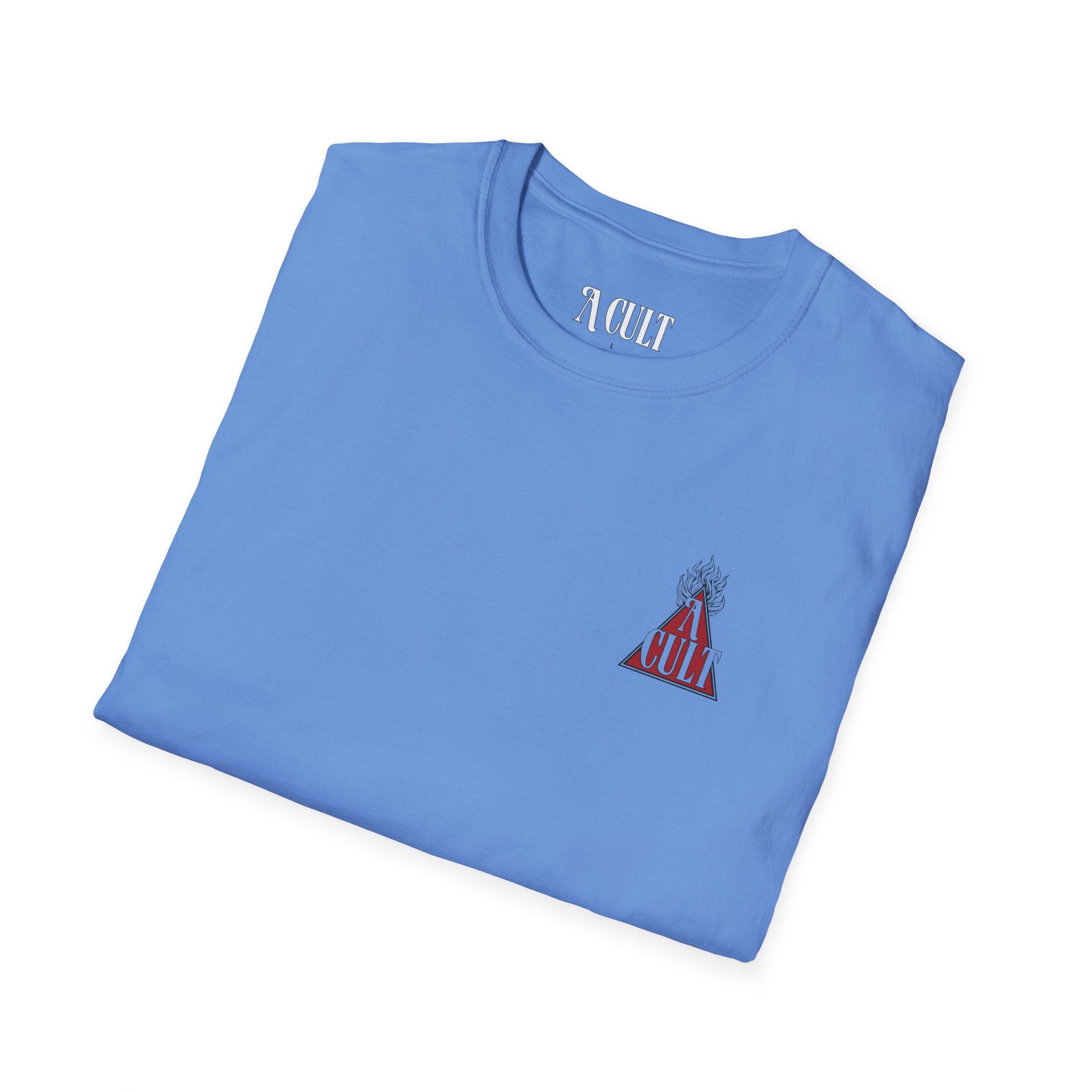 A Cult - Tri Logo - Unisex Soft-Style T-Shirt