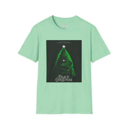 Black Christmas - Tree - Unisex Soft-Style T-Shirt