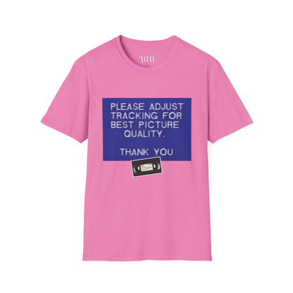 Tape Tee - Please Adjust Front - Unisex Soft-Style T-Shirt