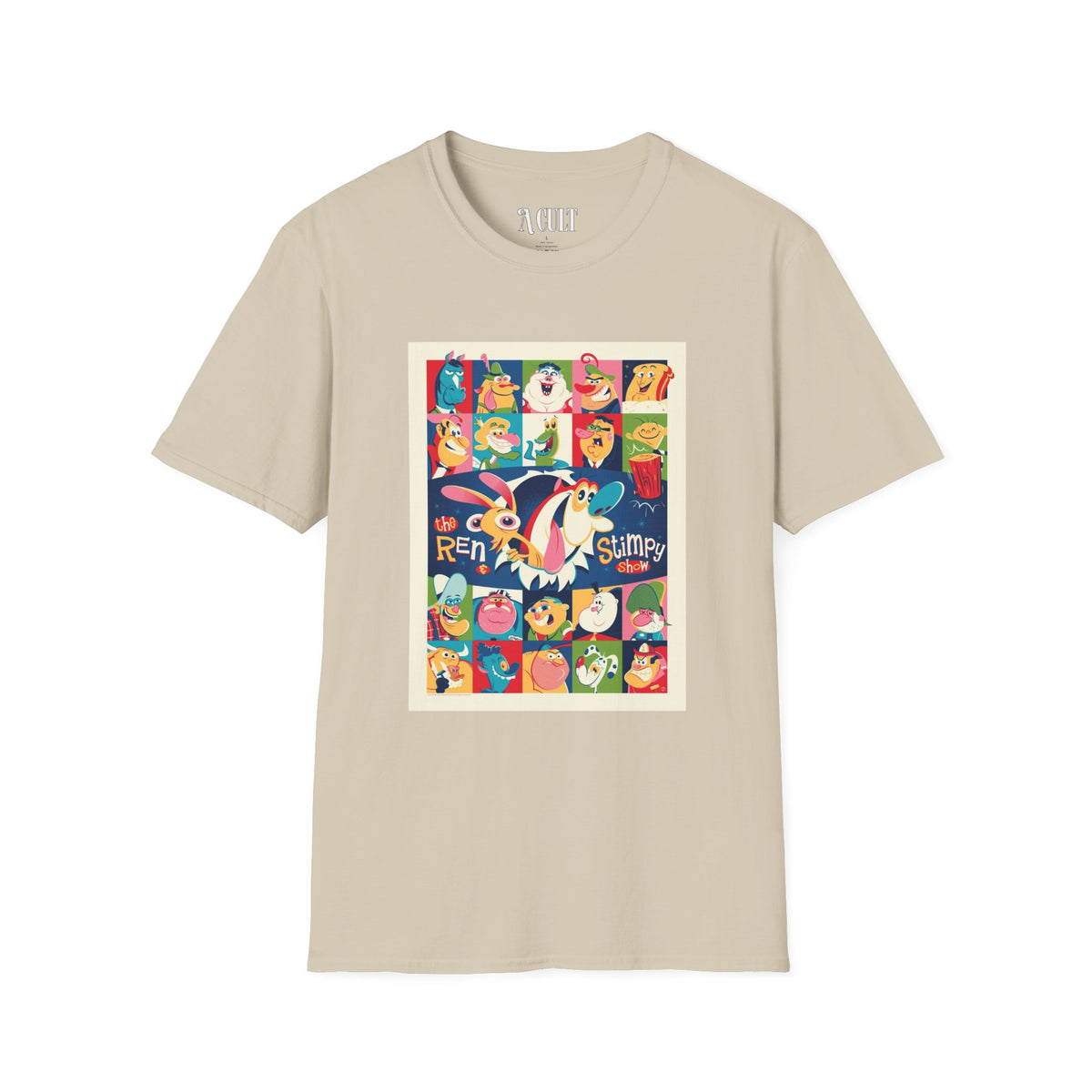 Ren And Stimpy - The Show  - Unisex Soft-Style T-Shirt