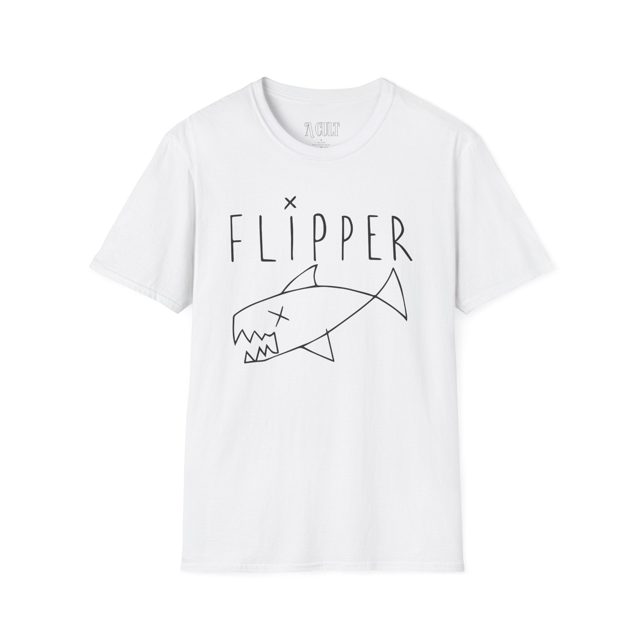 What They Wore - Kurt Cobain - Flipper - Unisex Soft-Style T-Shirt