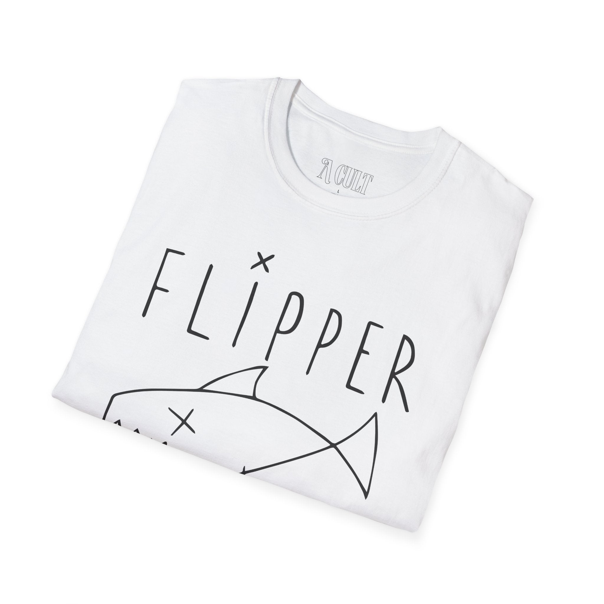 What They Wore - Kurt Cobain - Flipper - Unisex Soft-Style T-Shirt