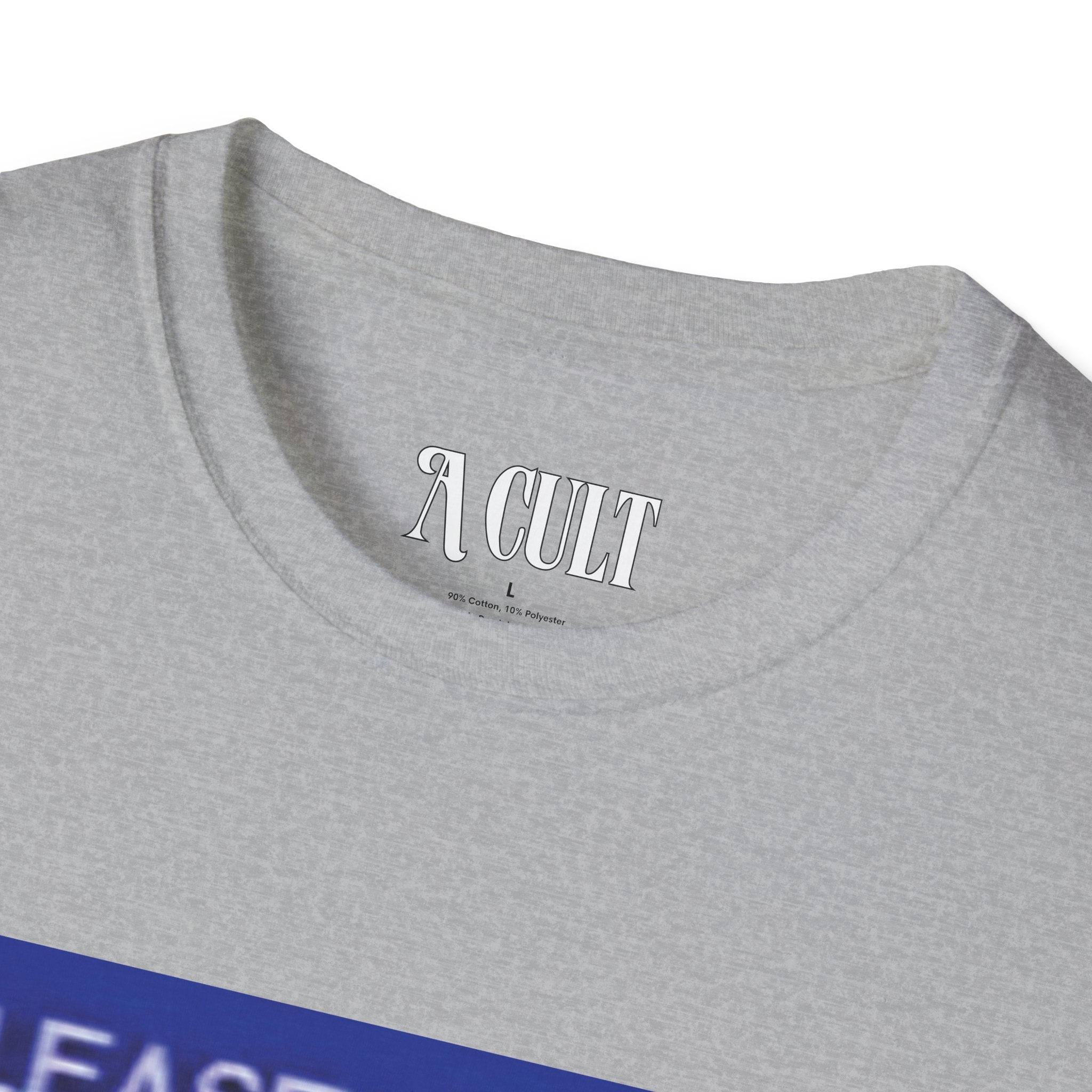 Tape Tee - Please Adjust Front - Unisex Soft-Style T-Shirt