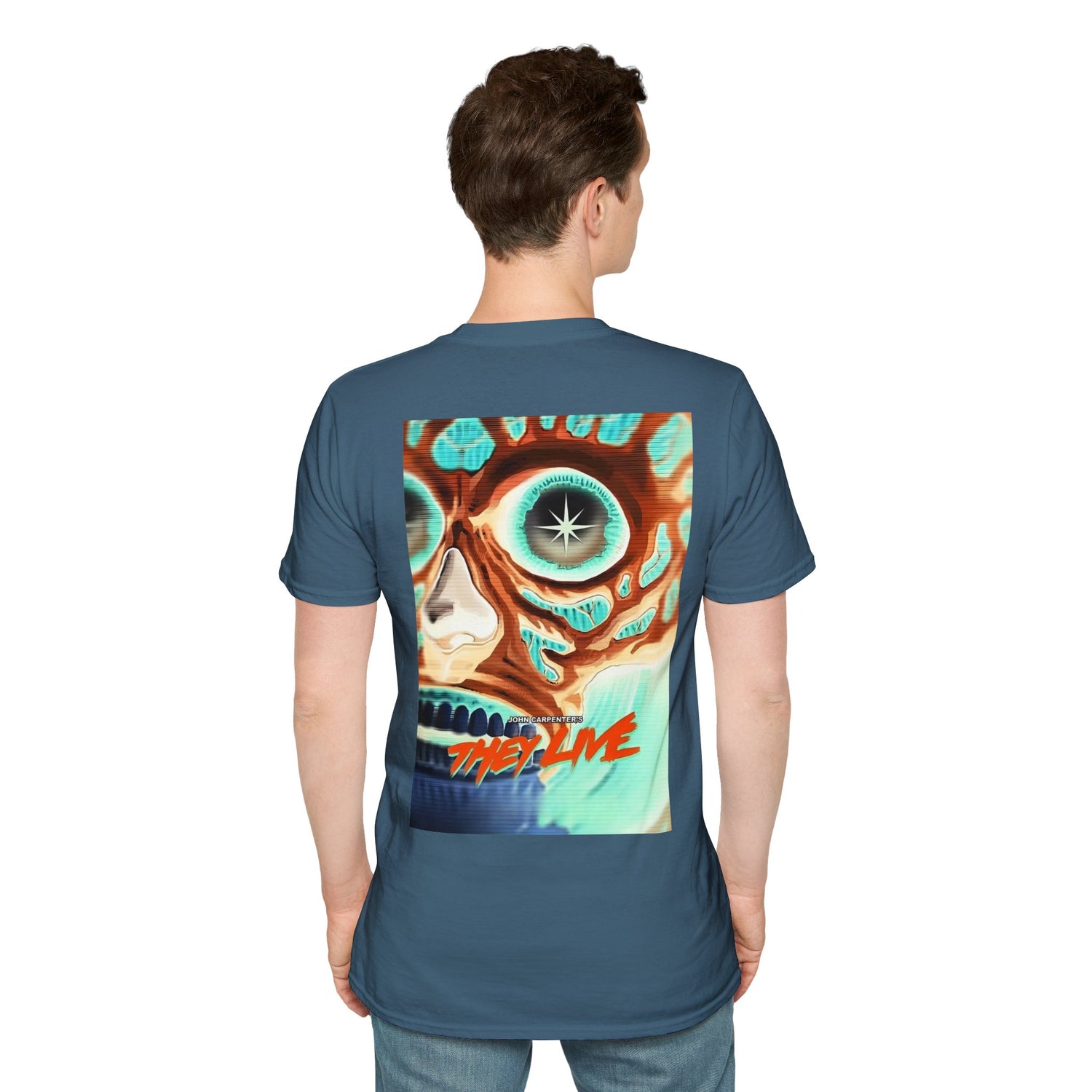 They Live - They/Them Inverted - Unisex Soft-Style T-Shirt