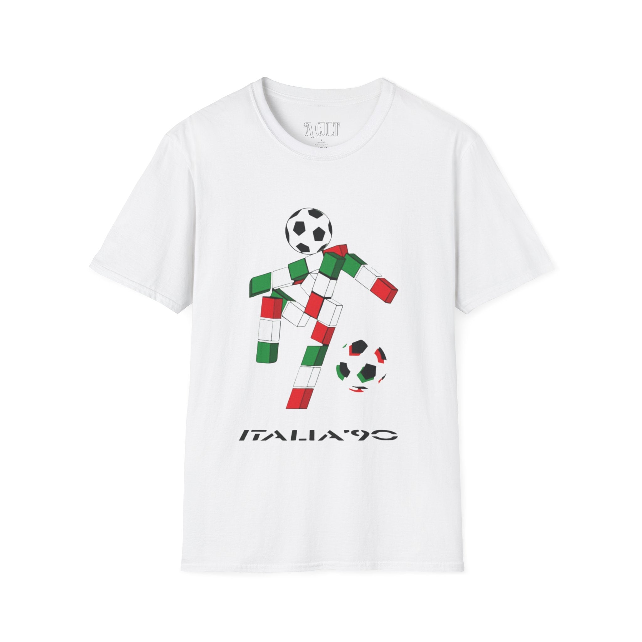 World Cup - Italia 1990 - Ciao Control - Unisex Soft-Style T-Shirt
