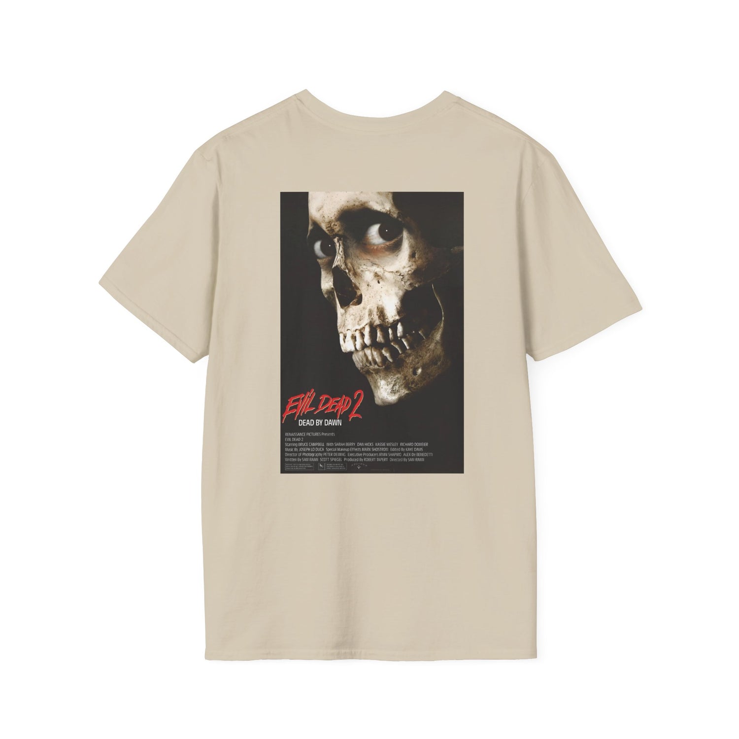 Evil Dead 2 - Skull - Unisex Soft-Style T-Shirt