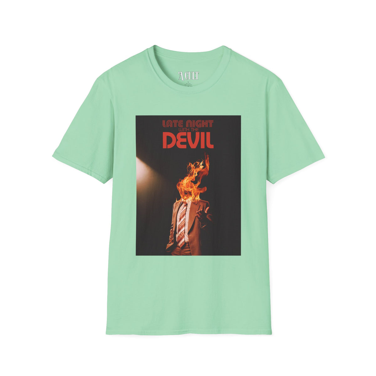 Late Night with the Devil - Fire - Unisex Soft-Style T-Shirt