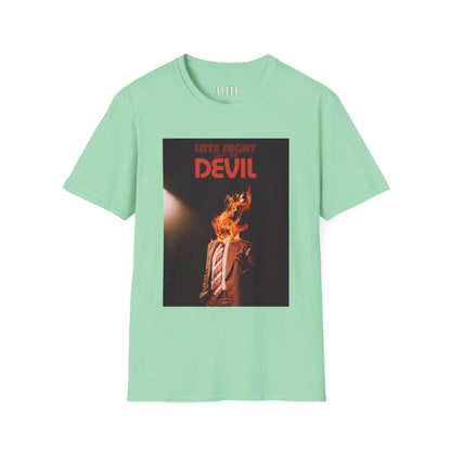 Late Night with the Devil - Fire - Unisex Soft-Style T-Shirt