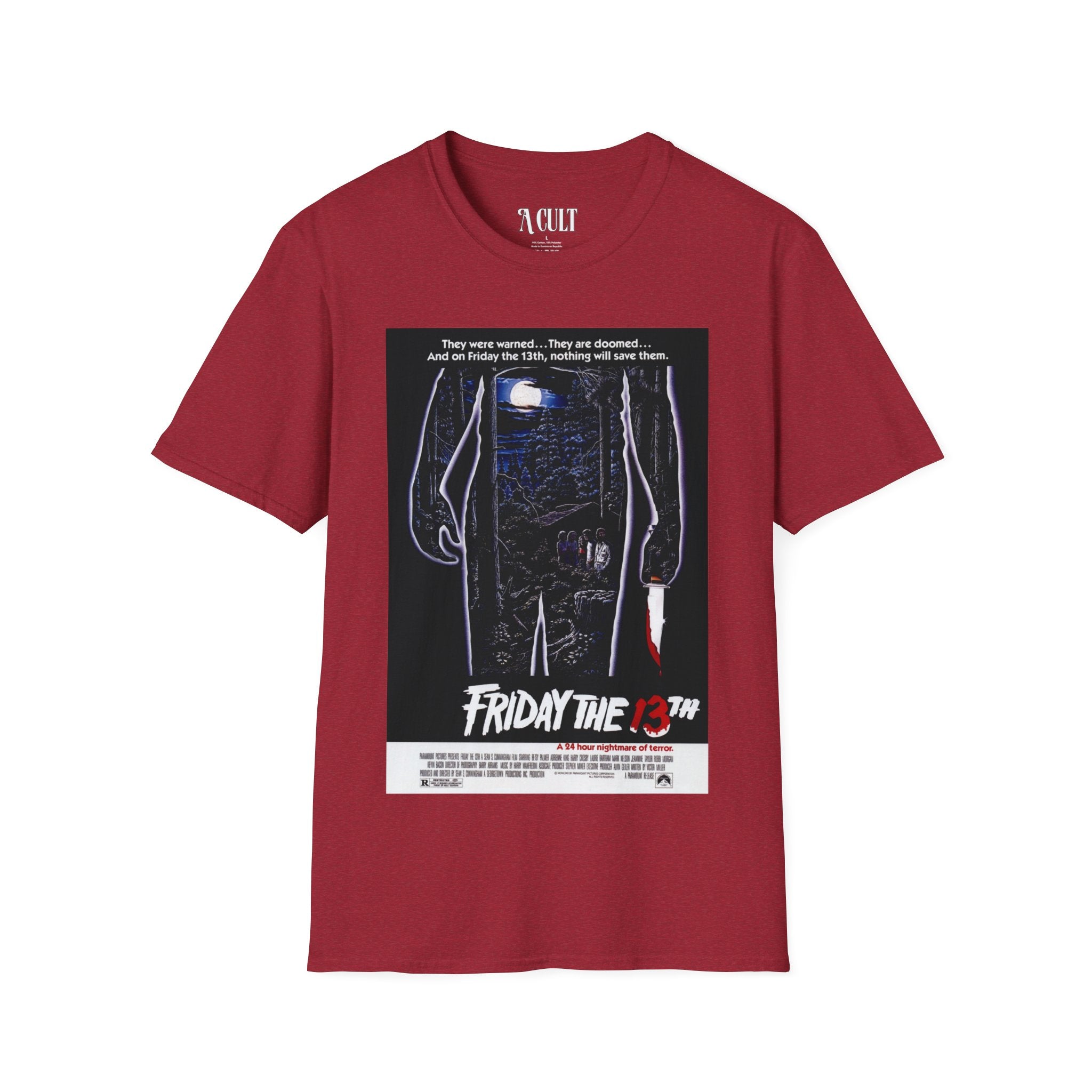 Friday the 13th Original - Unisex Soft-Style T-Shirt