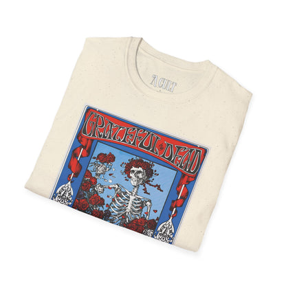 Grateful Dead - Vintage Concert Print - Unisex Soft-Style T-Shirt