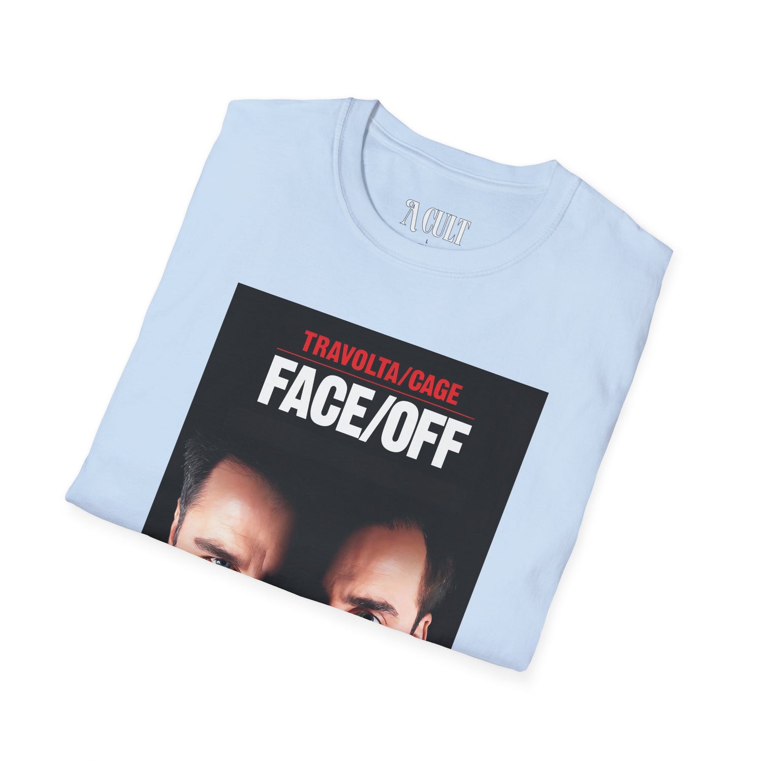 Face/Off - Movie Poster - Unisex Soft-Style T-Shirt