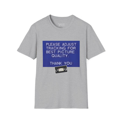 Tape Tee - Please Adjust Front - Unisex Soft-Style T-Shirt