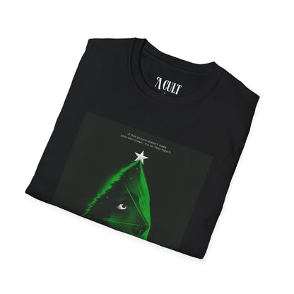 Black Christmas - Tree - Unisex Soft-Style T-Shirt