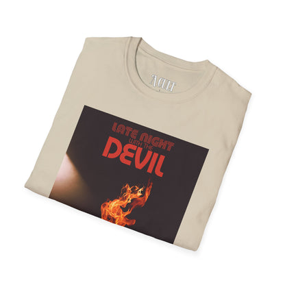 Late Night with the Devil - Fire - Unisex Soft-Style T-Shirt