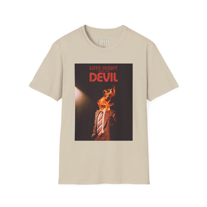Late Night with the Devil - Fire - Unisex Soft-Style T-Shirt