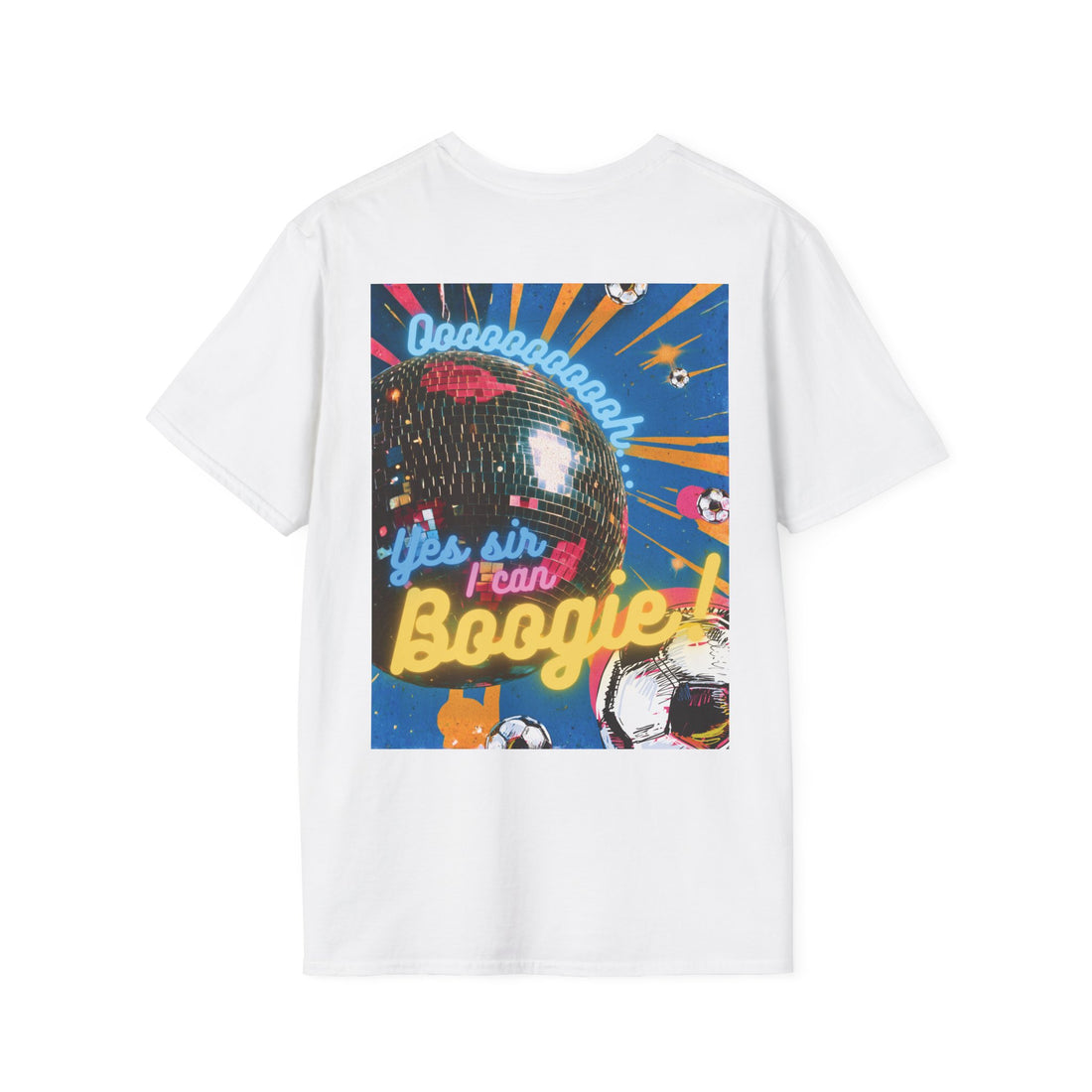 World Cup - Scotland - Yes Sir, I Can Boogie - Unisex Soft-Style T-Shirt