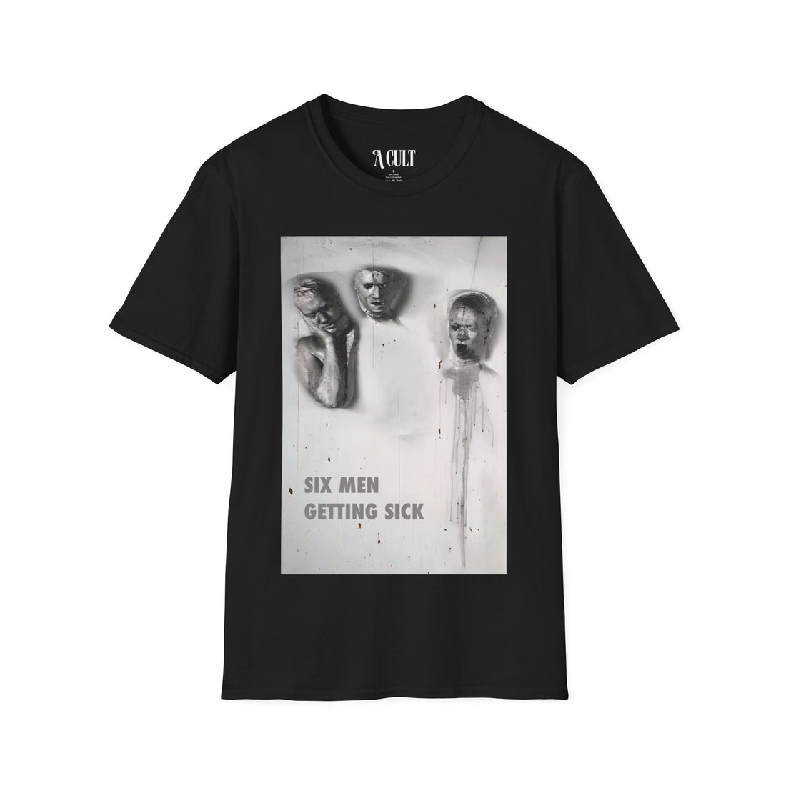 David Lynch - Six Men Getting Sick - Unisex Soft-Style T-Shirt