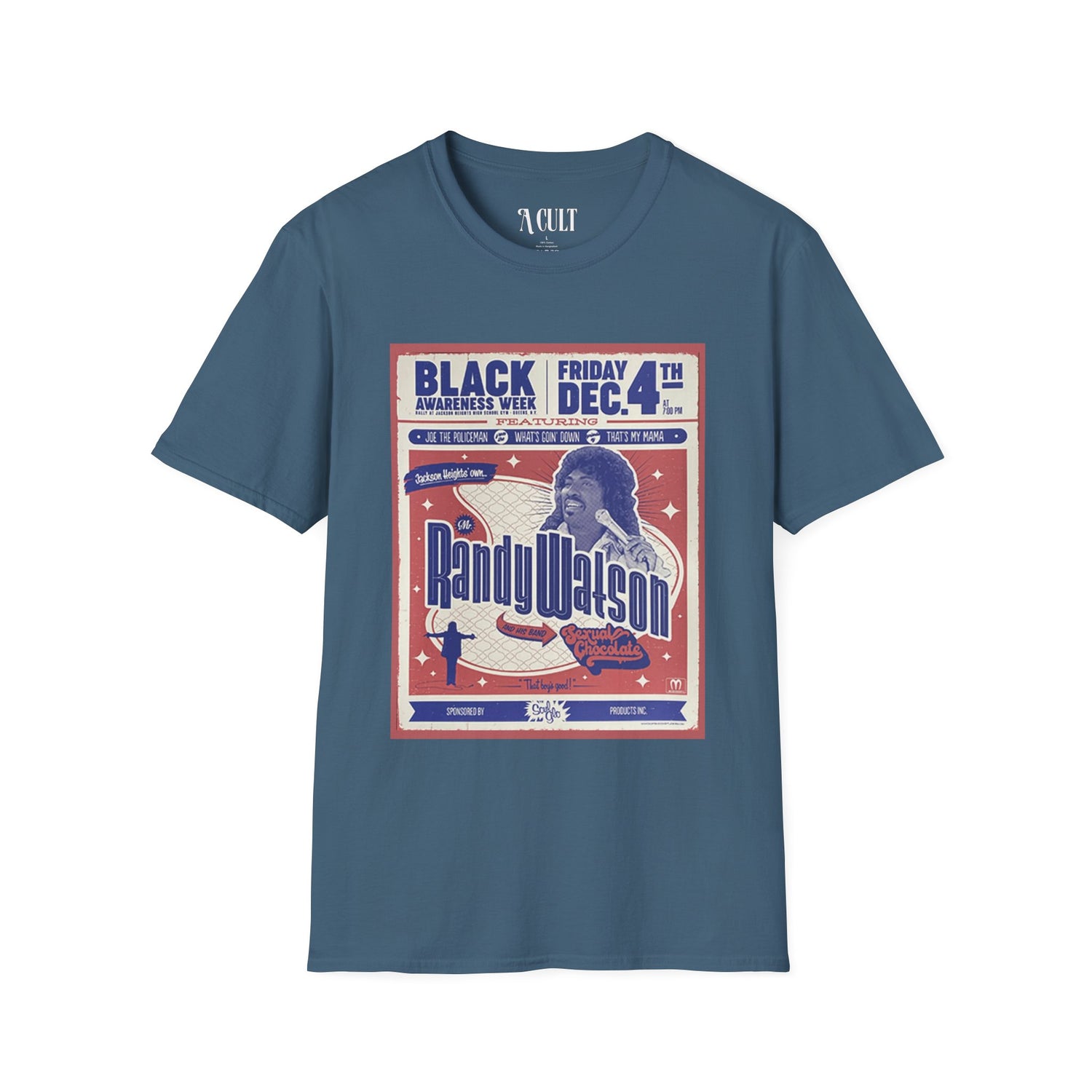 Coming To America - Randy Watson Concert - Unisex Soft-Style T-Shirt