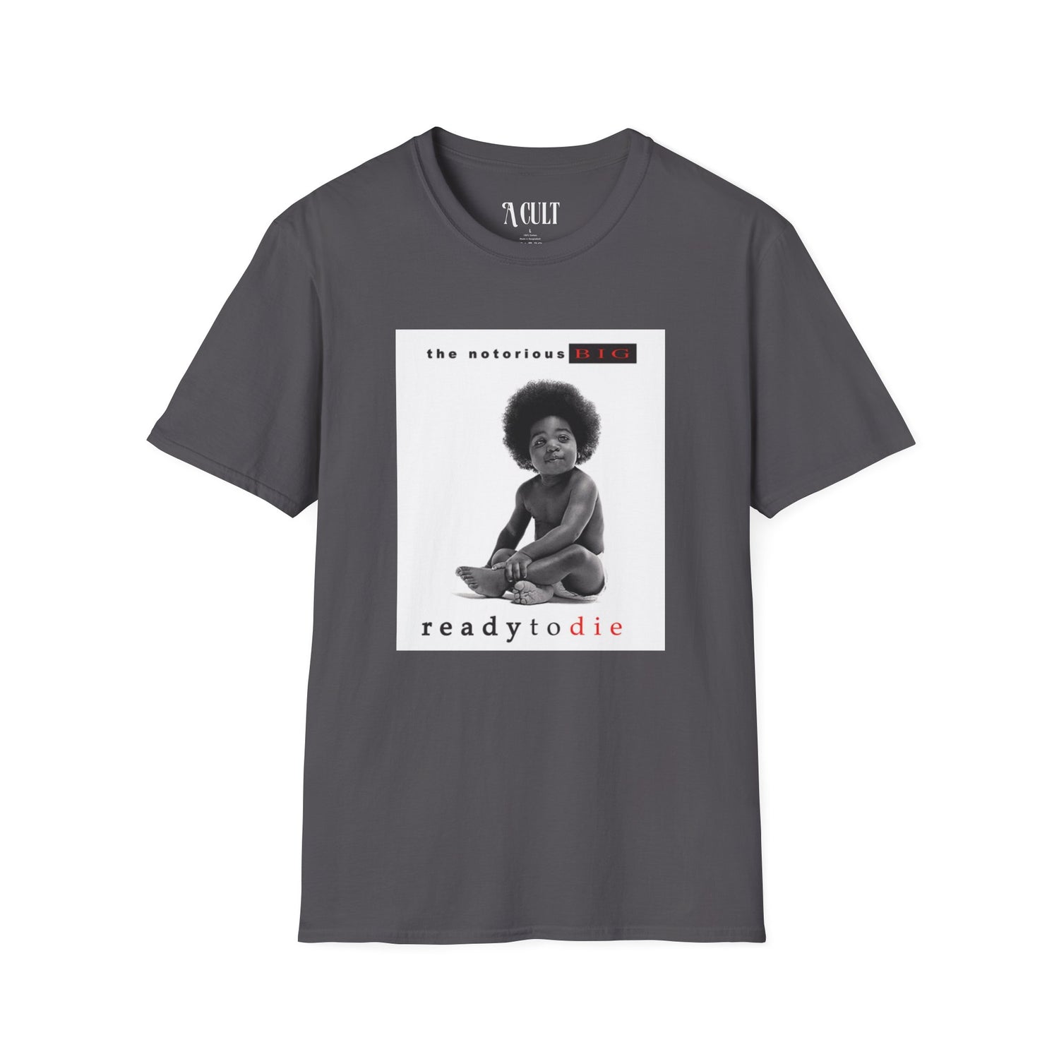 The Notorious B.I.G. - Ready to Die - Unisex Soft-Style T-Shirt