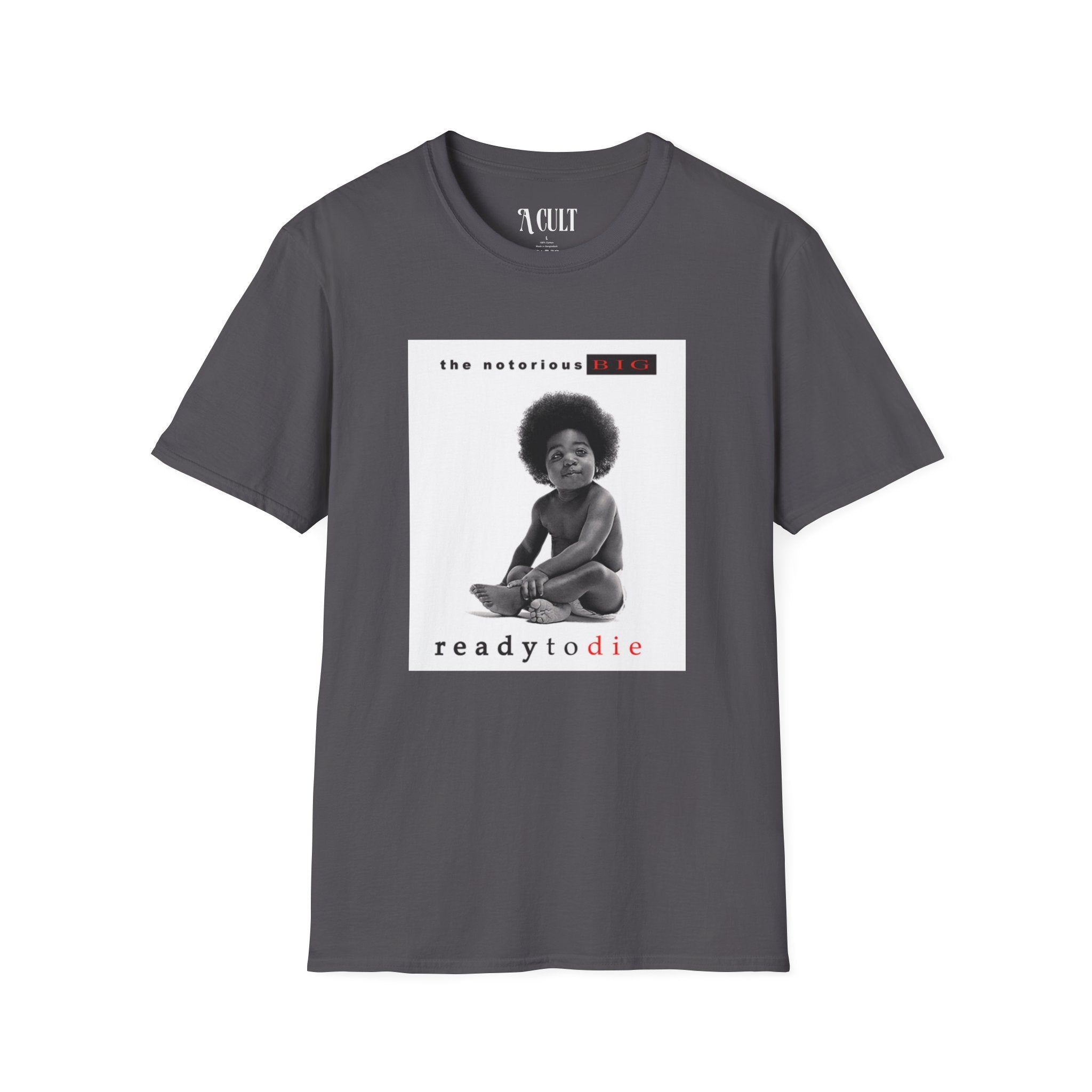 The Notorious B.I.G. - Ready to Die - Unisex Soft-Style T-Shirt