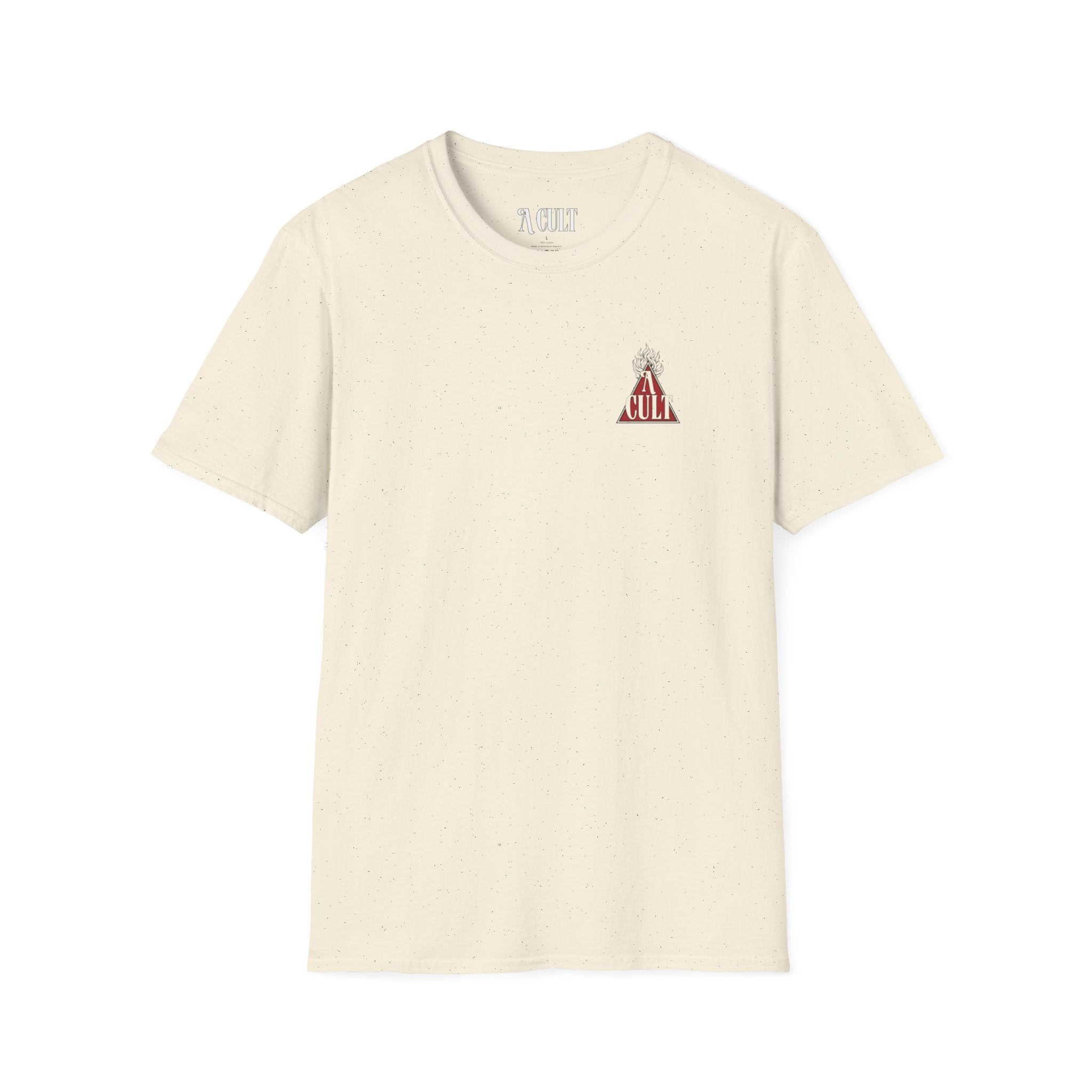 A Cult - Tri Logo - Unisex Soft-Style T-Shirt