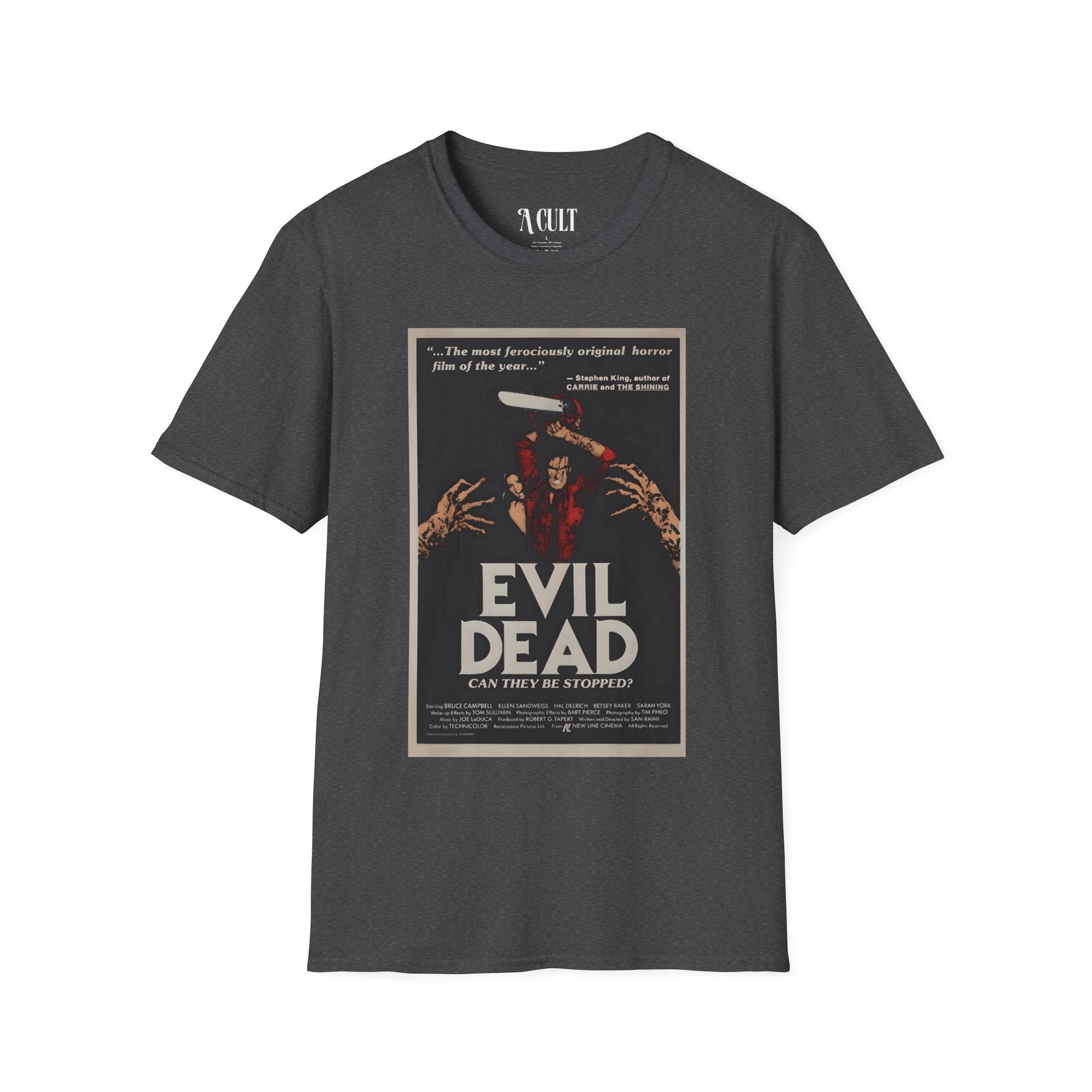 The Evil Dead - Chainsaw Ash - Unisex Soft-Style T-Shirt