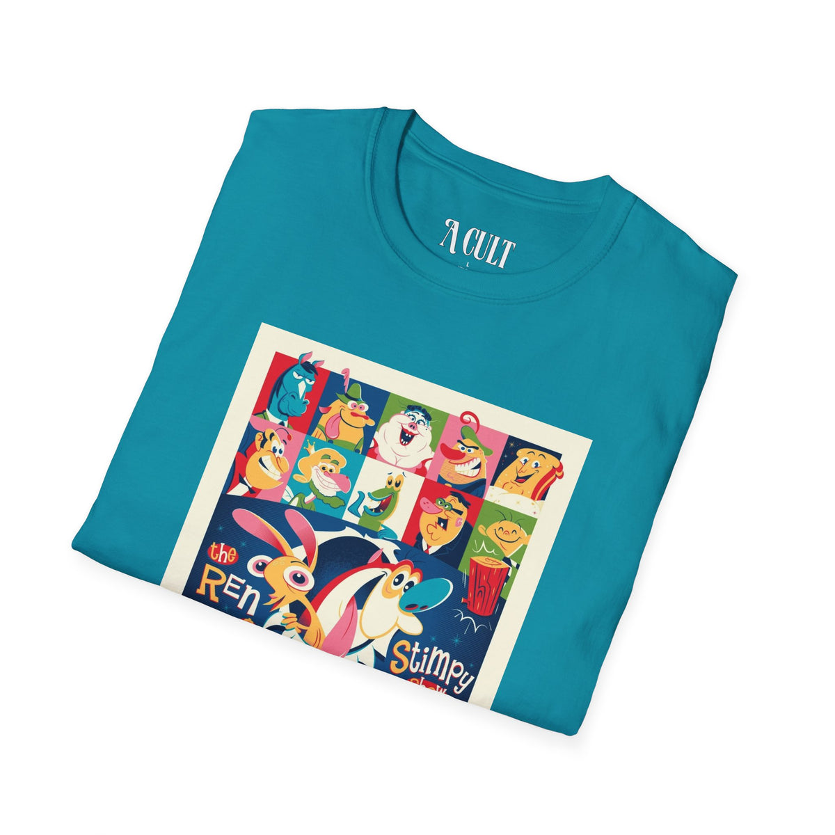Ren And Stimpy - The Show  - Unisex Soft-Style T-Shirt