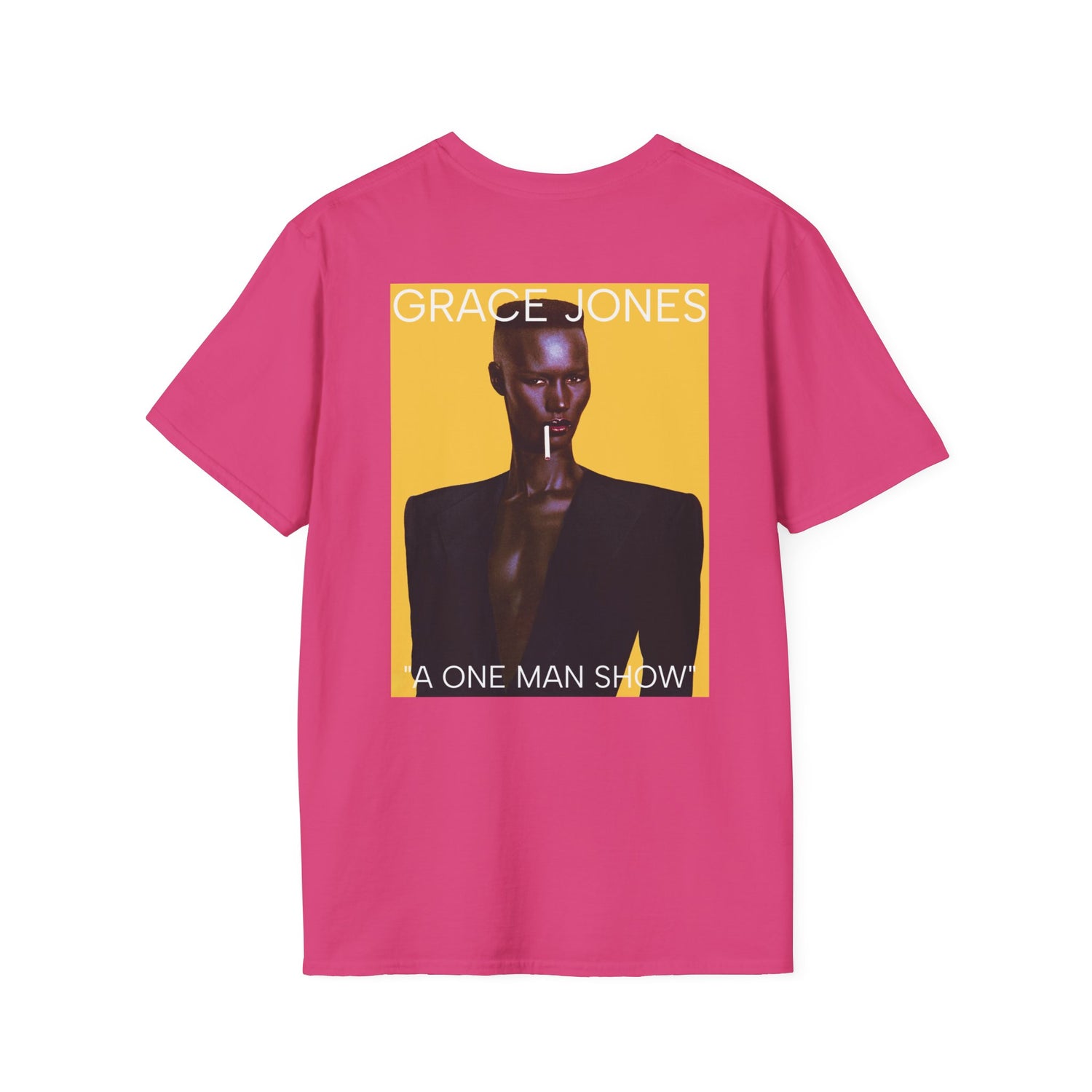 Grace Jones - A One Man Show - Unisex Soft-Style T-Shirt