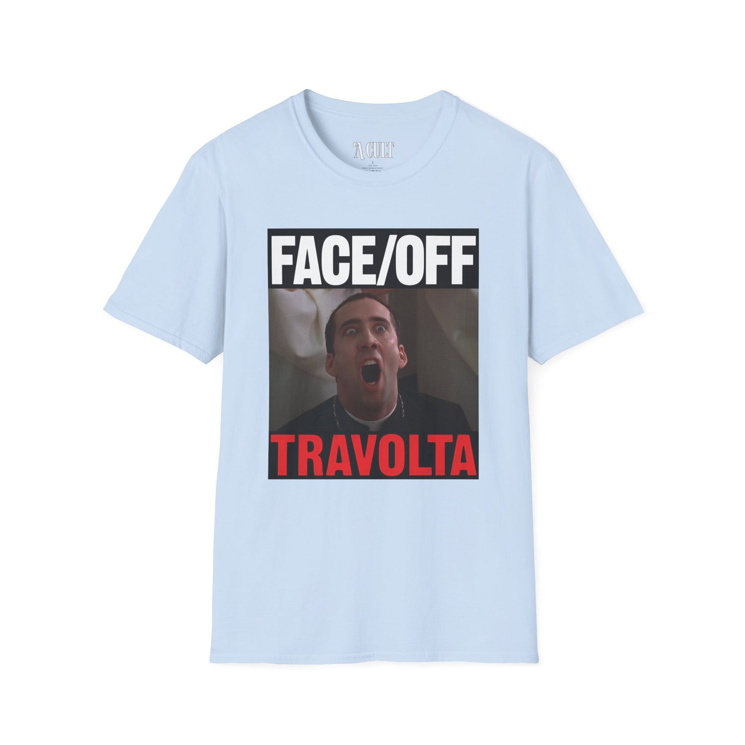 Face/Off - Travolta - Unisex Soft-Style T-Shirt