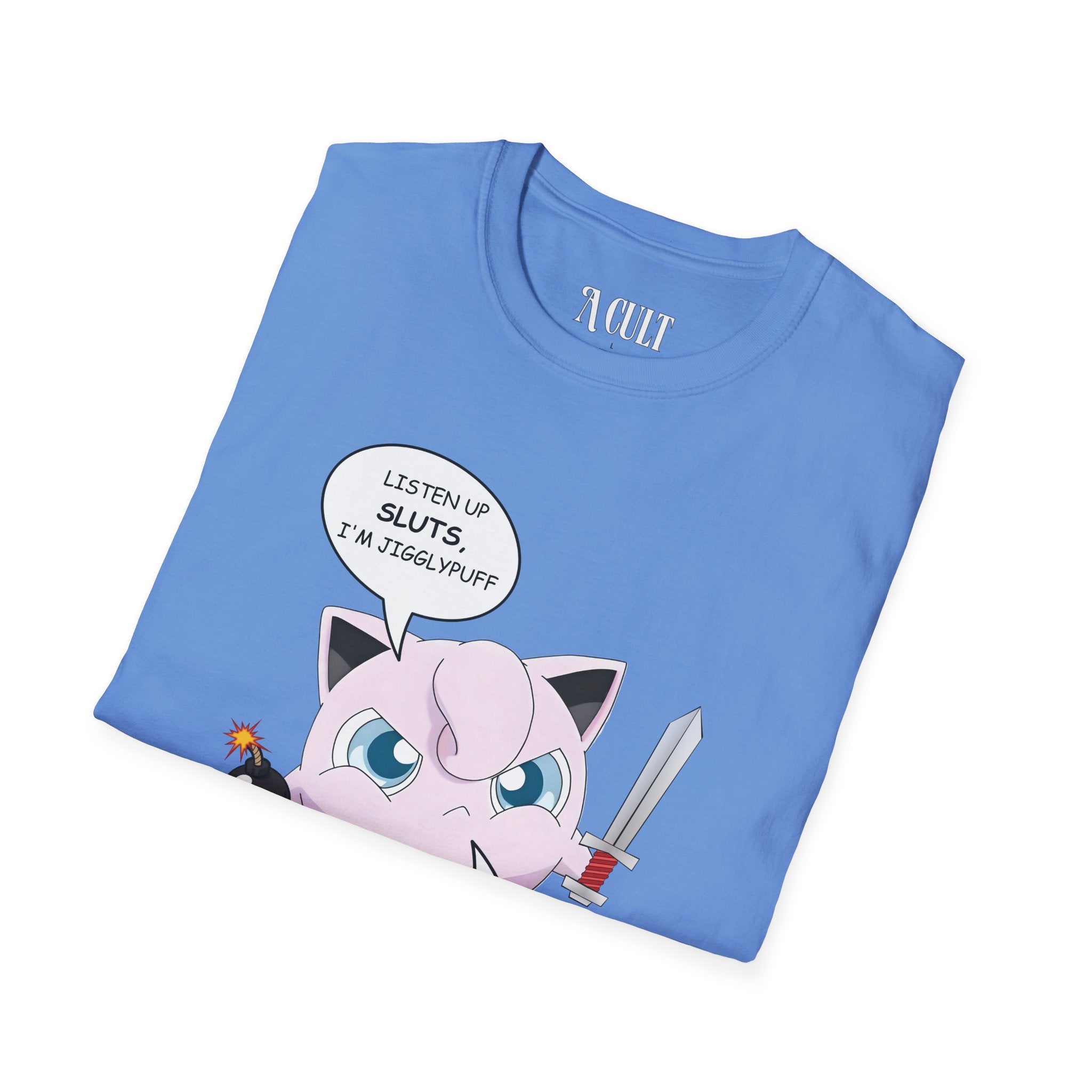 Pokemon - Jigglyrough - Unisex Soft-Style T-Shirt