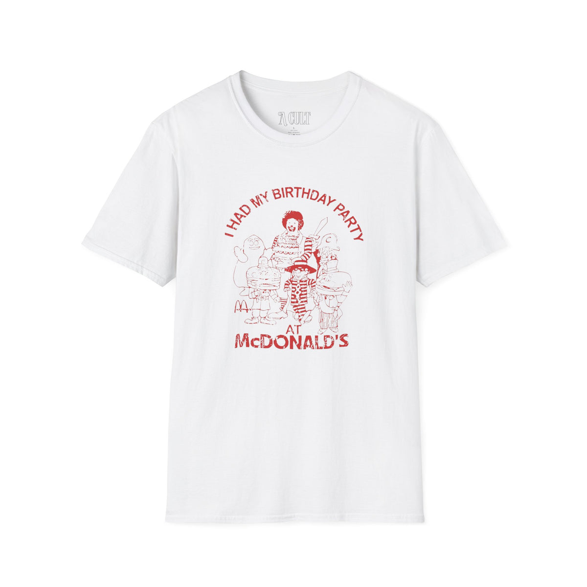 McDonald - Party  - Unisex Soft-Style T-Shirt
