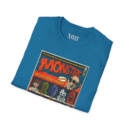 Monsters - Ultimate Villains - Unisex Soft-Style T-Shirt