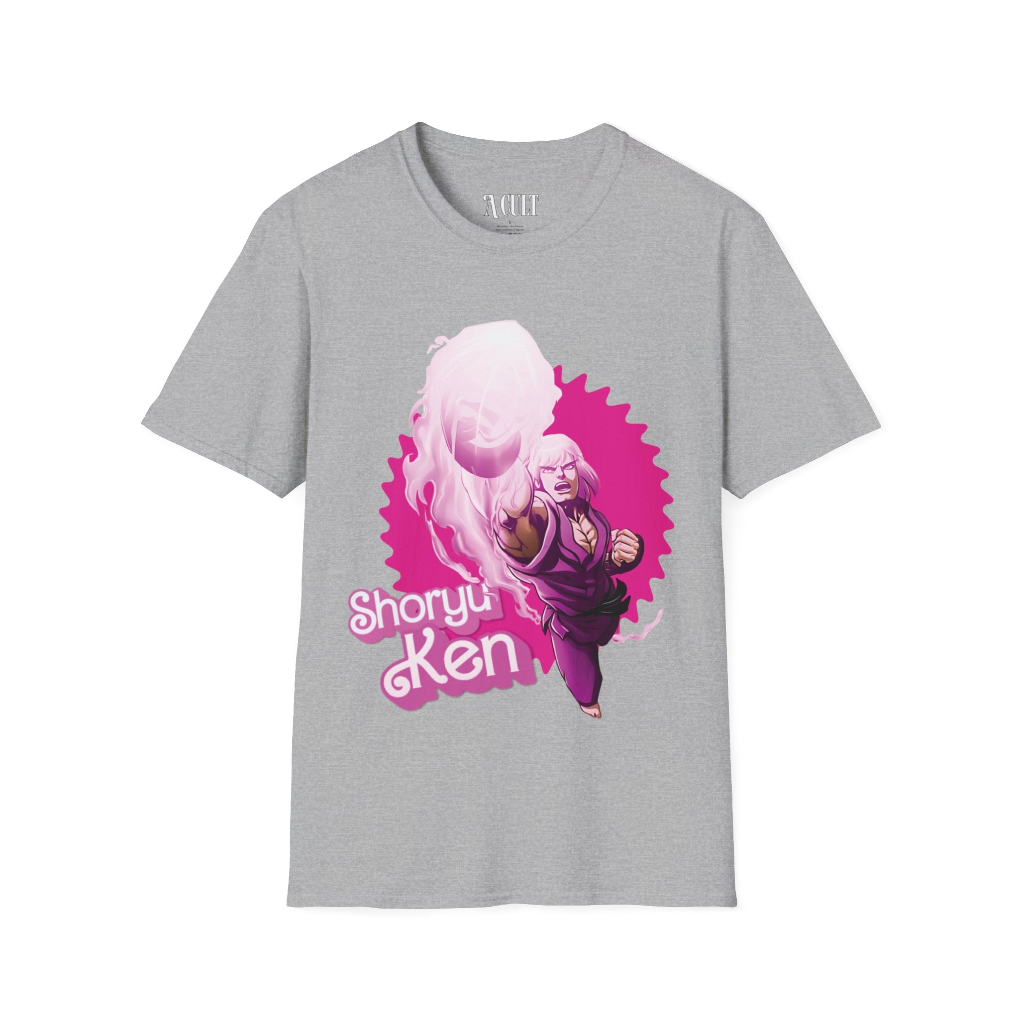 Barbie - Ken Shoryuken Fist - Unisex Soft-Style T-Shirt