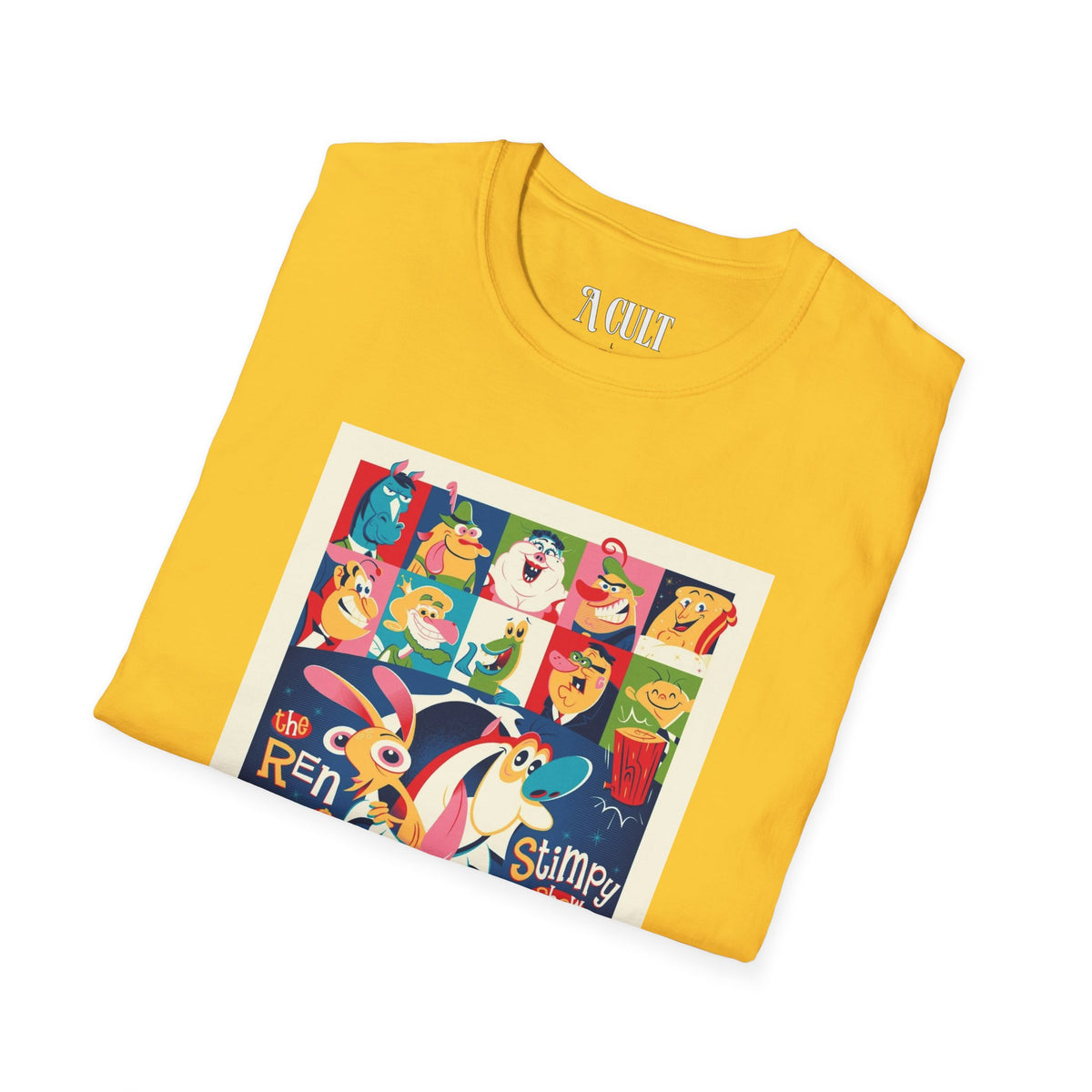 Ren And Stimpy - The Show  - Unisex Soft-Style T-Shirt