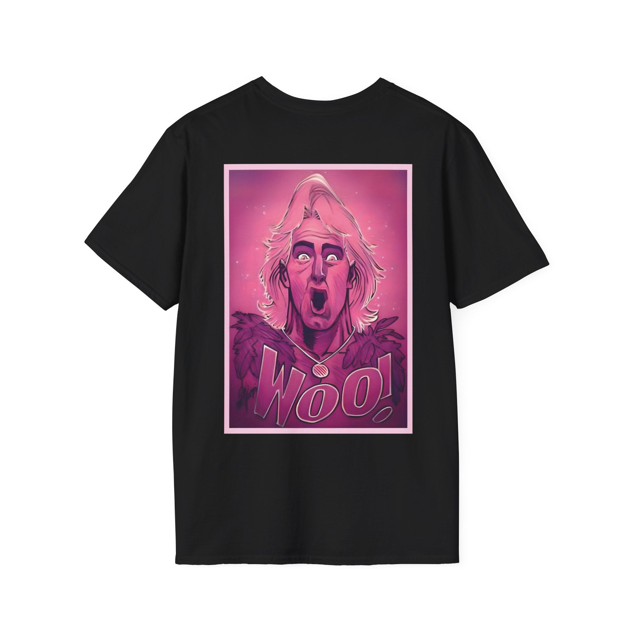 Ric Flair - Woo! Pink - Unisex Soft-Style T-Shirt