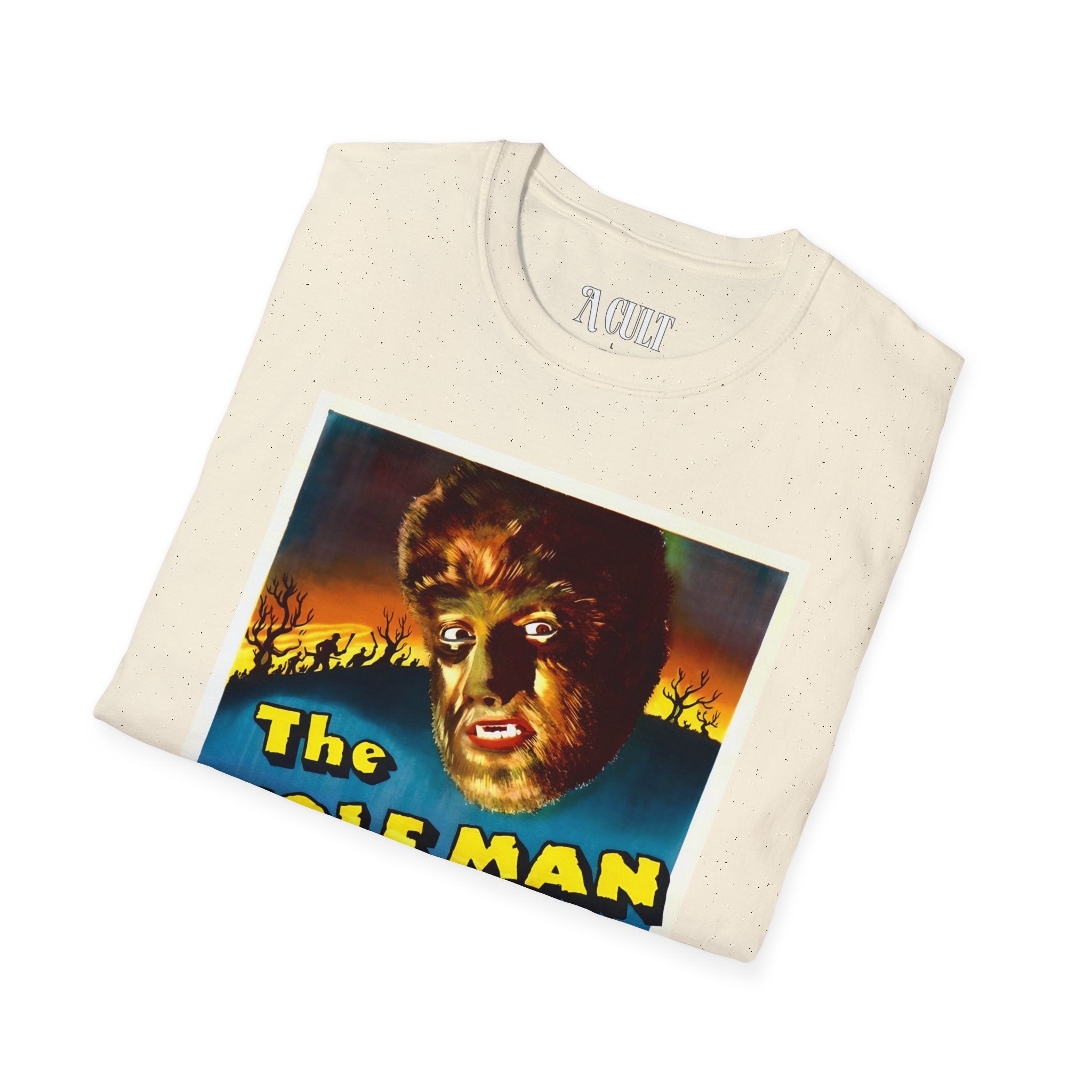 The Wolf Man - Poster - Unisex Soft-Style T-Shirt