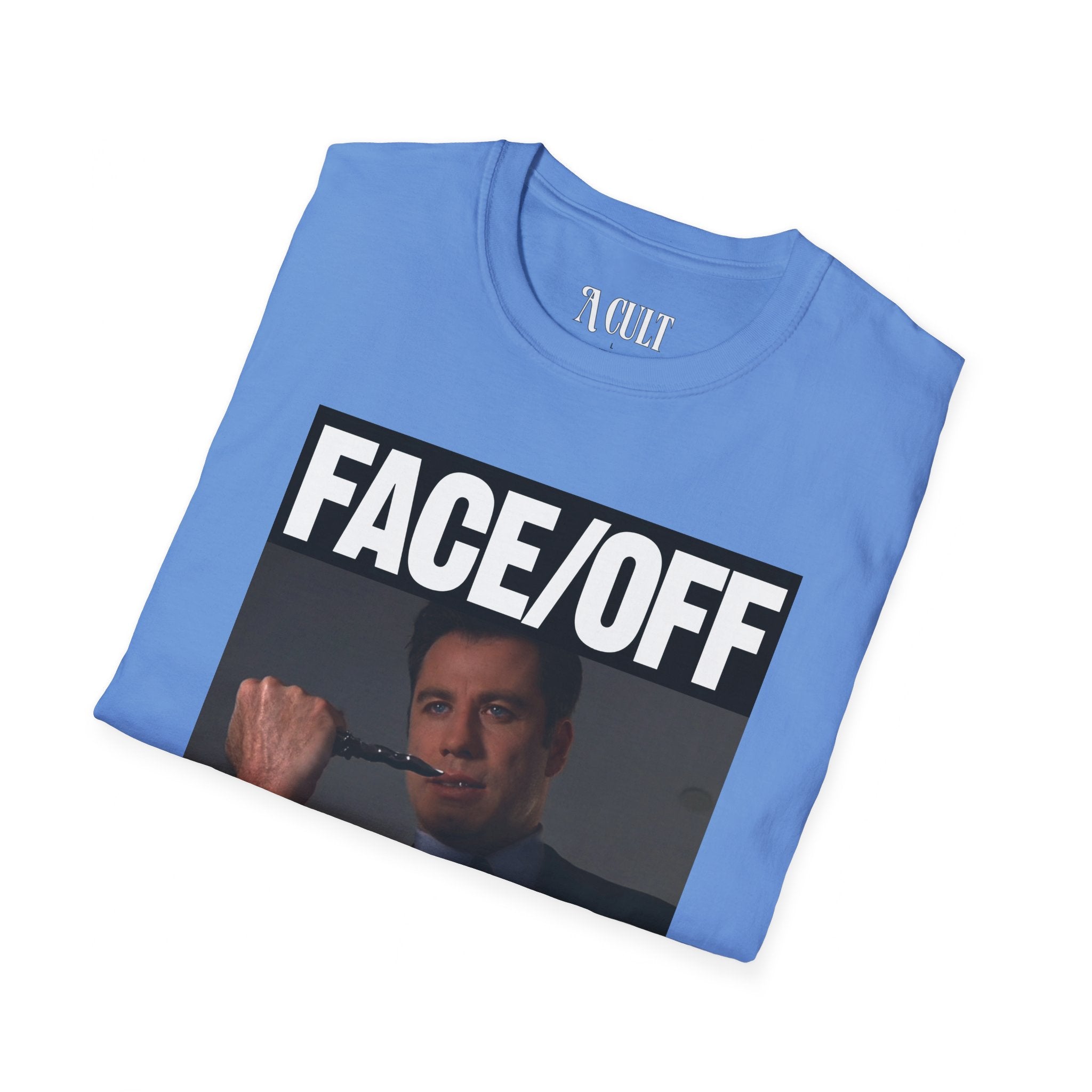 Face/Off - Cage - Unisex Soft-Style T-Shirt