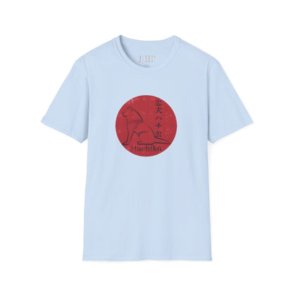 Hachiko - Loyal Dog  - Unisex Soft-Style T-Shirt