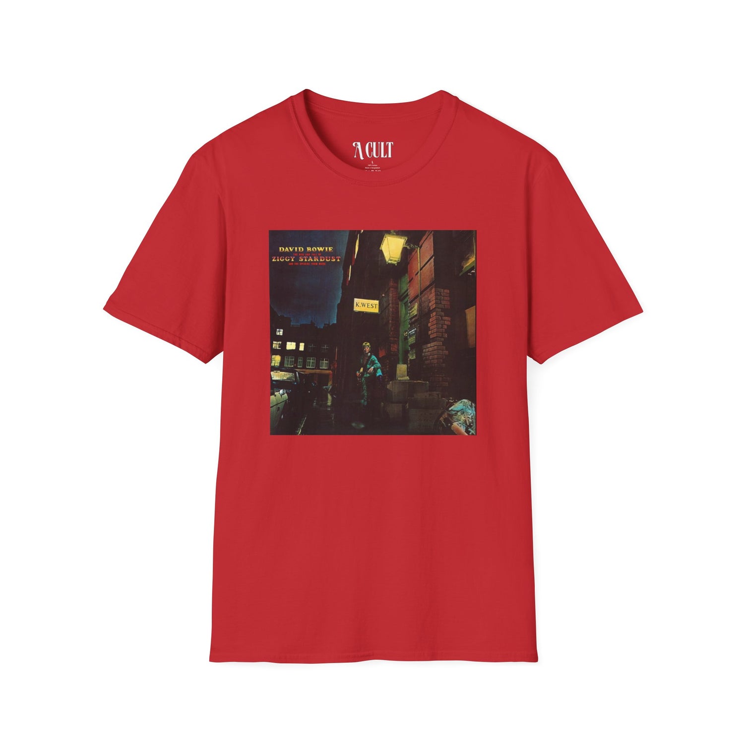 David Bowie - Ziggy - Unisex Soft-Style T-Shirt