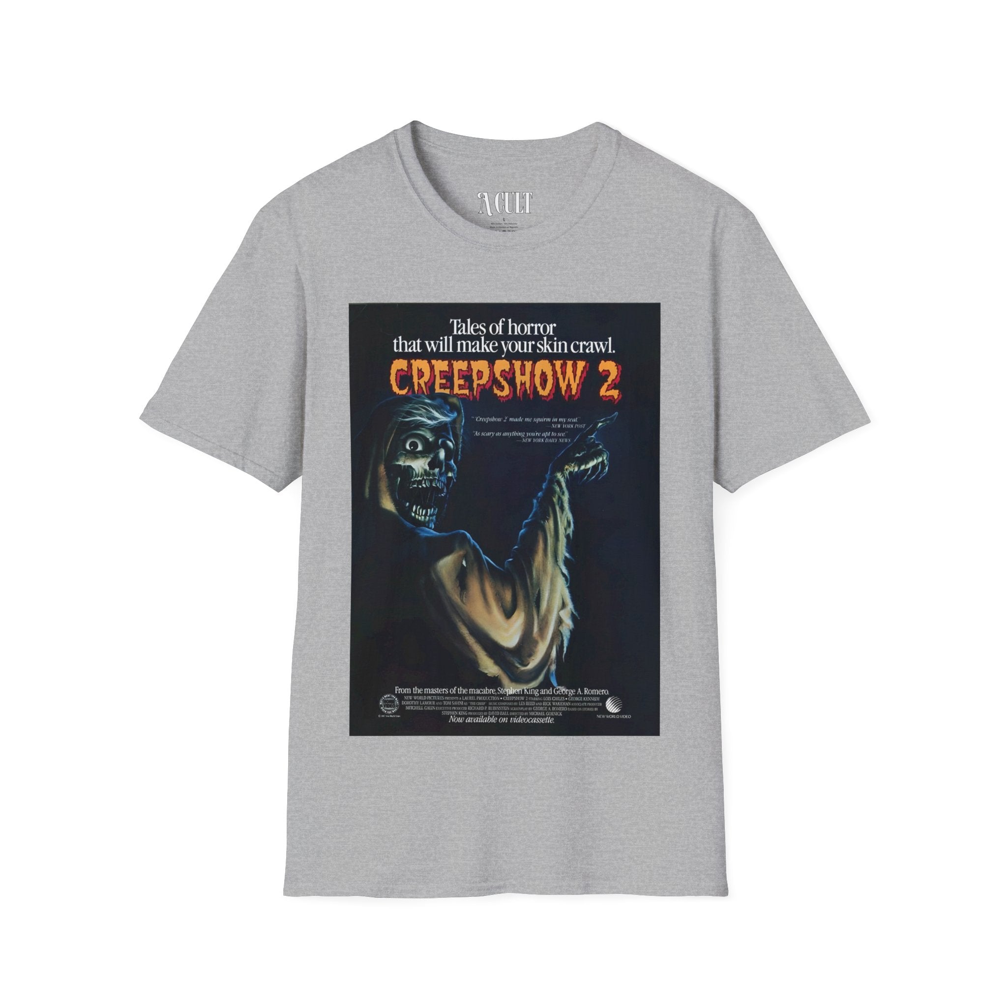 Creepshow 2 VHS - Unisex Soft-Style T-Shirt