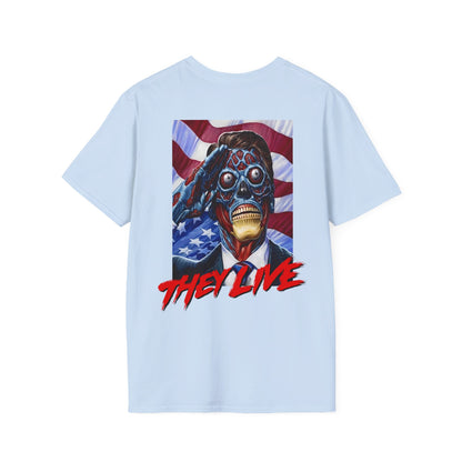 They Live - Salute/Obey - Unisex Soft-Style T-Shirt