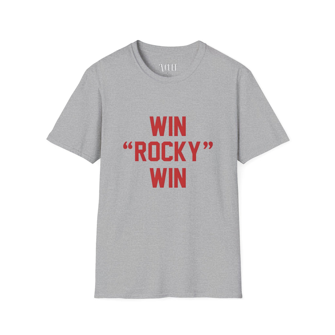 Rocky - Win Rocky Win - Unisex Soft-Style T-Shirt