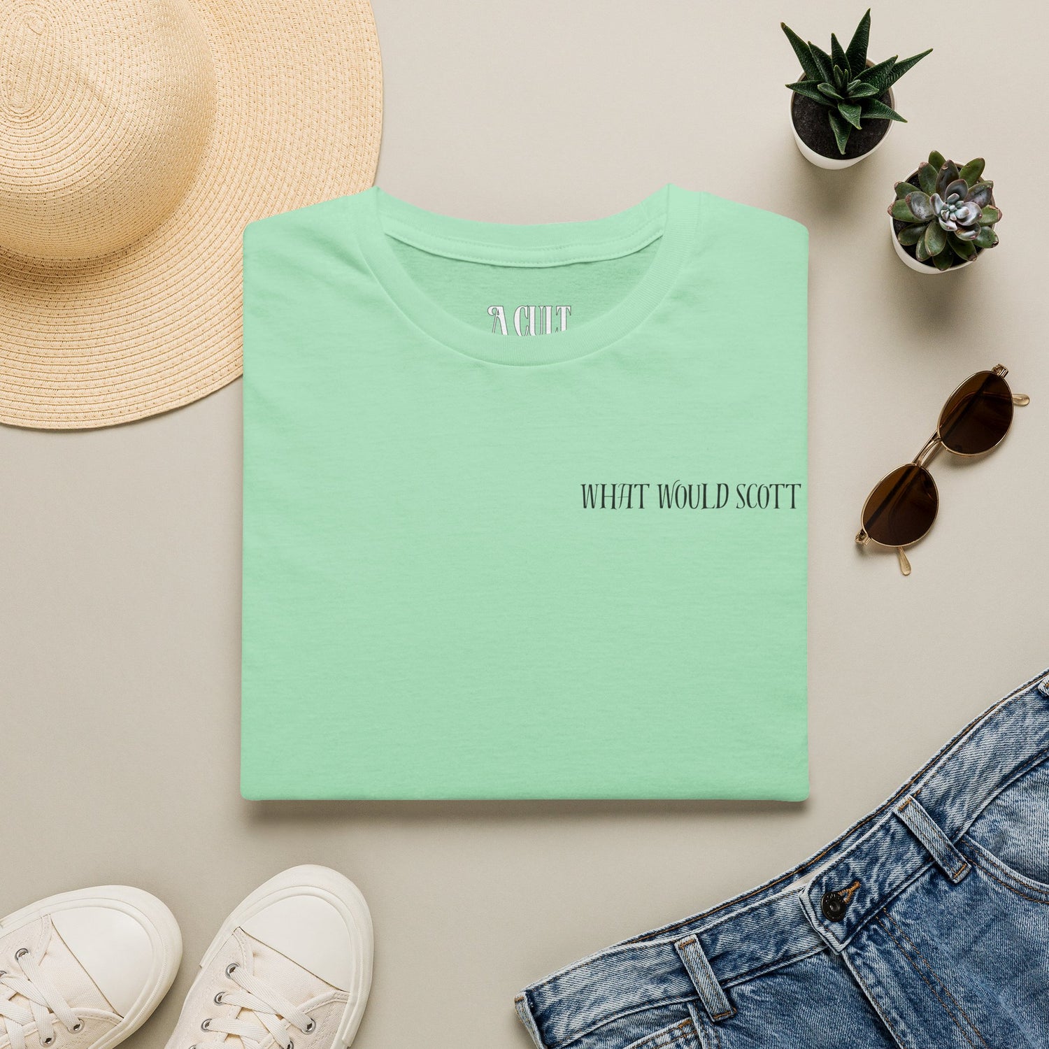 World Cup - Scotland - What Would Scott Do? - Unisex Soft-Style T-Shirt