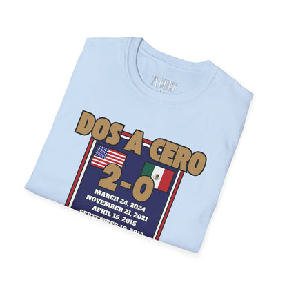 World Cup - USA - Dos A Cero - Unisex Soft-Style T-Shirt