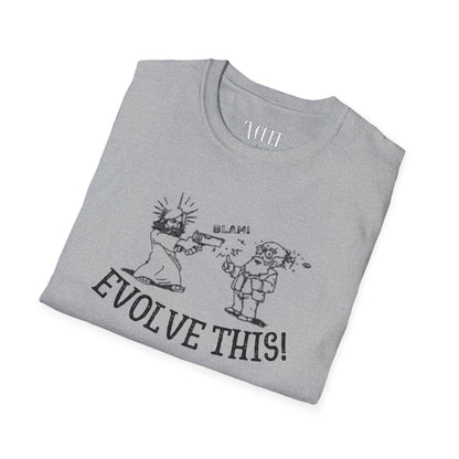 Paul Rudd &amp; Kristen Wiig - Evolve This - Unisex Soft-Style T-Shirt
