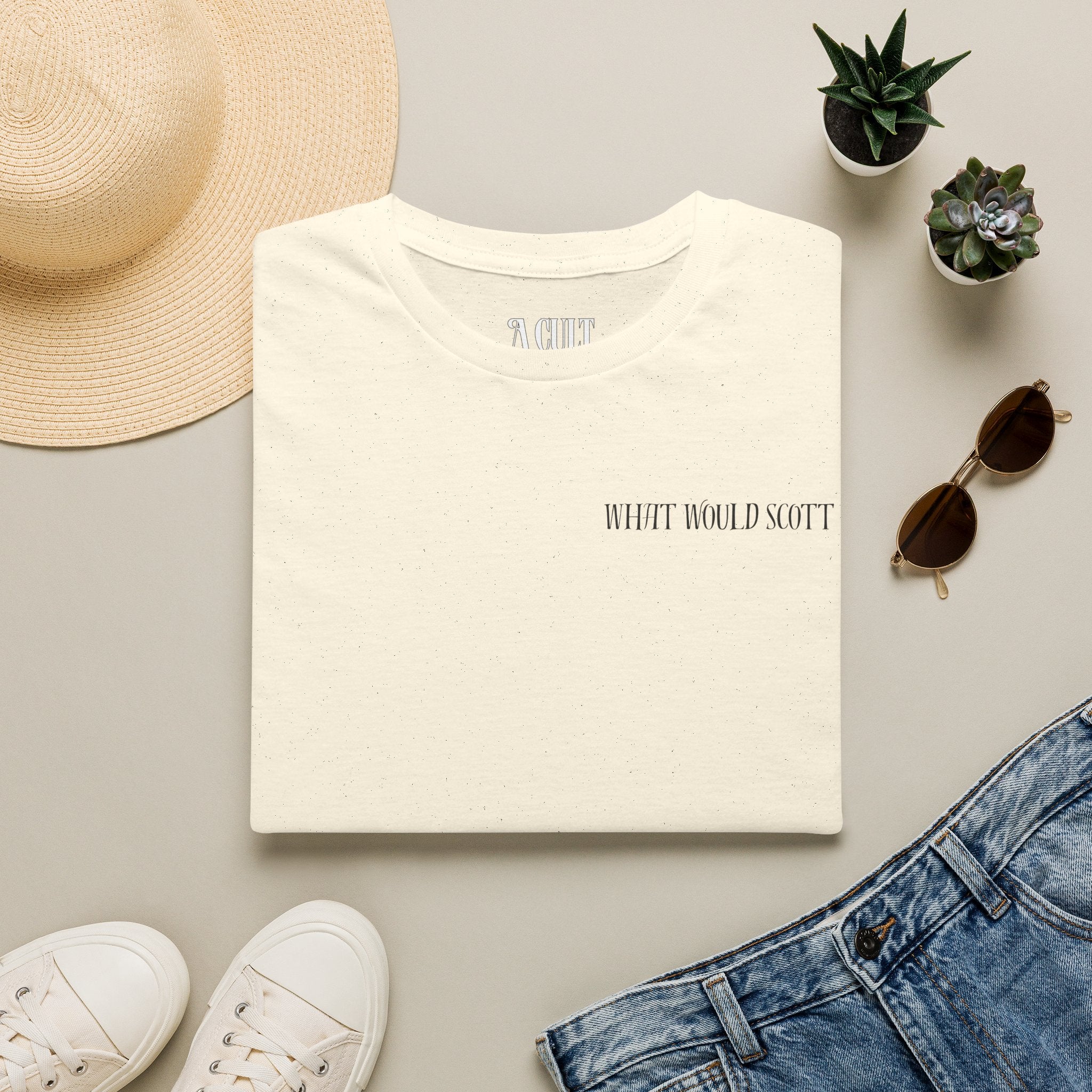 World Cup - Scotland - What Would Scott Do? - Unisex Soft-Style T-Shirt