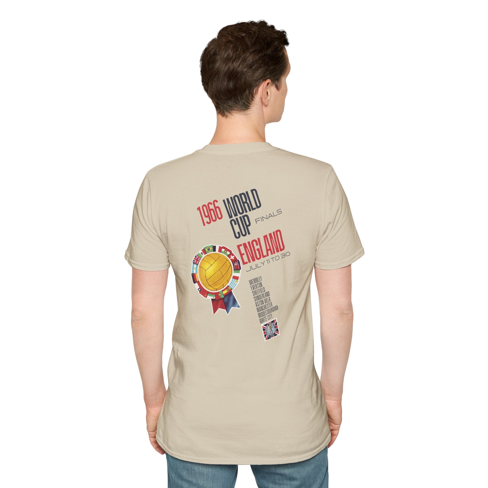 World Cup - England 1966 - Willie - Unisex Soft-Style T-Shirt