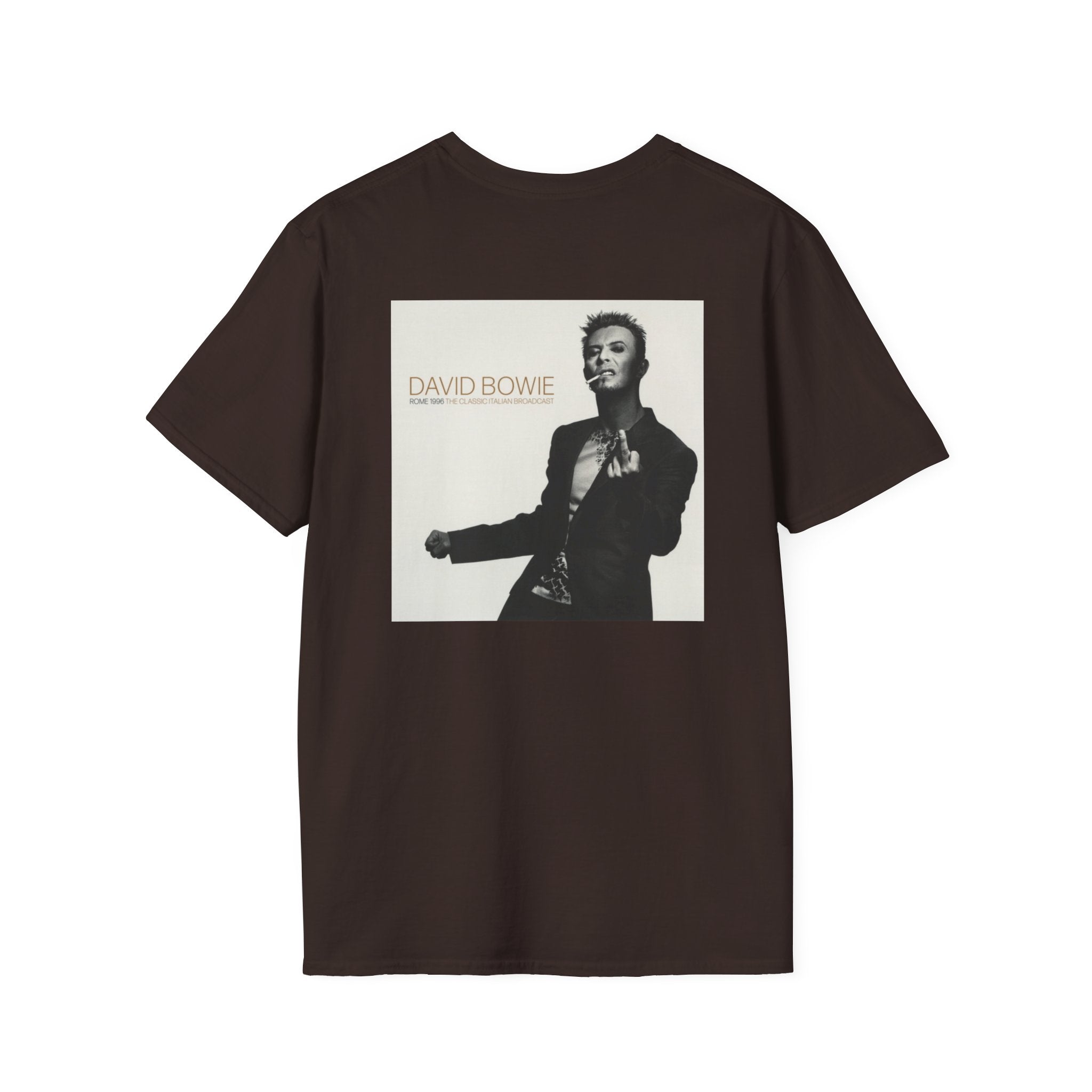 David Bowie - Rome 1996 - Unisex Soft-Style T-Shirt