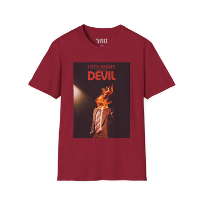 Late Night with the Devil - Fire - Unisex Soft-Style T-Shirt