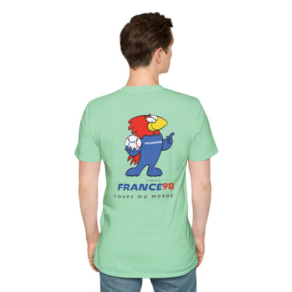 World Cup - France 1998 - Footix - Unisex Soft-Style T-Shirt